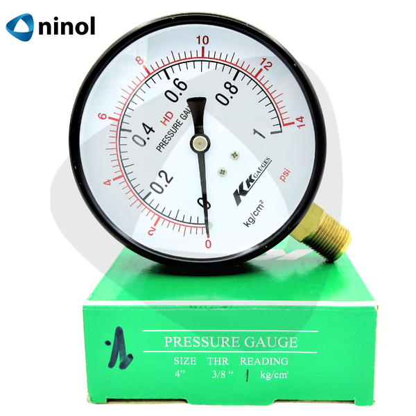 Đồng hồ đo áp suất hơi mặt 100