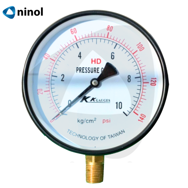 Đồng hồ đo áp suất hơi mặt 150
