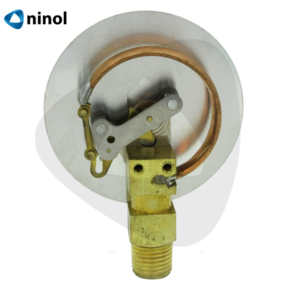 Đồng hồ đo áp suất hơi mặt 63