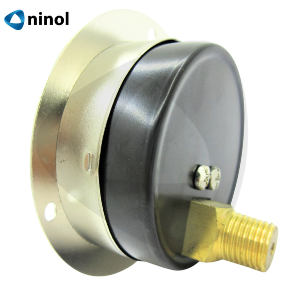 Đồng hồ đo áp suất hơi mặt 63 chân sau