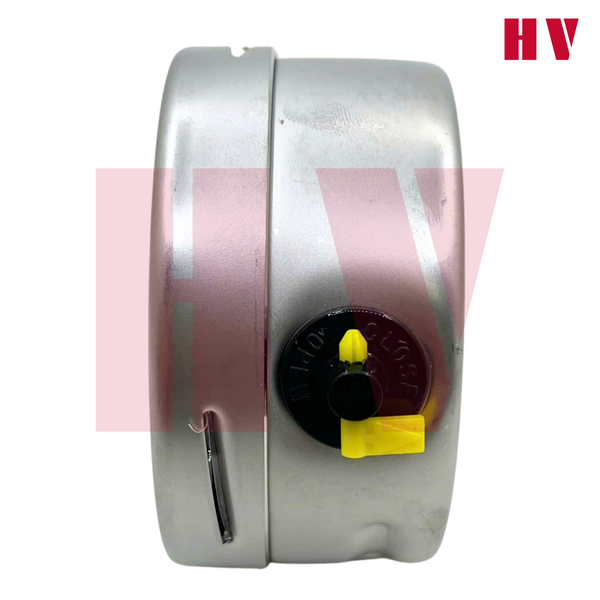 ĐỒNG HỒ ĐO ÁP SUẤT HV MẶT 63 CHÂN INOX (HOÁ CHẤT/XĂNG DẦU)