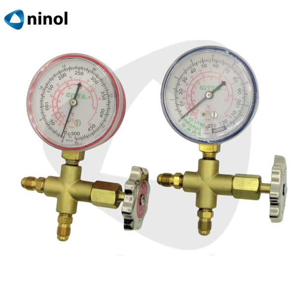 Đồng hồ nạp gas đơn Gitta GT-466G