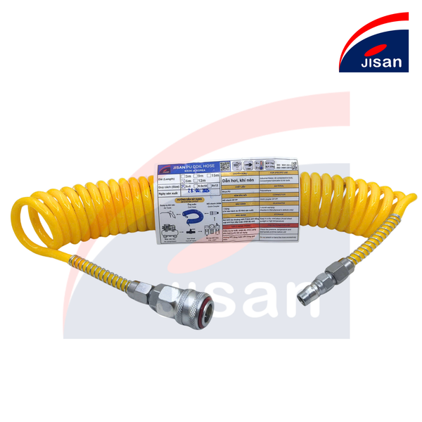 Ống xoắn Jisan Hàn Quốc 5x8mm (VÀNG)