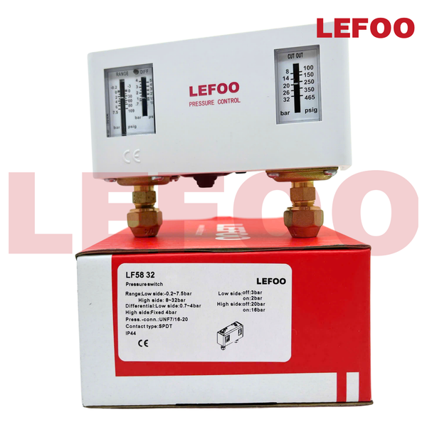 RƠ LE LEFOO LF58 - CÔNG TẮC ÁP SUẤT ĐÔI