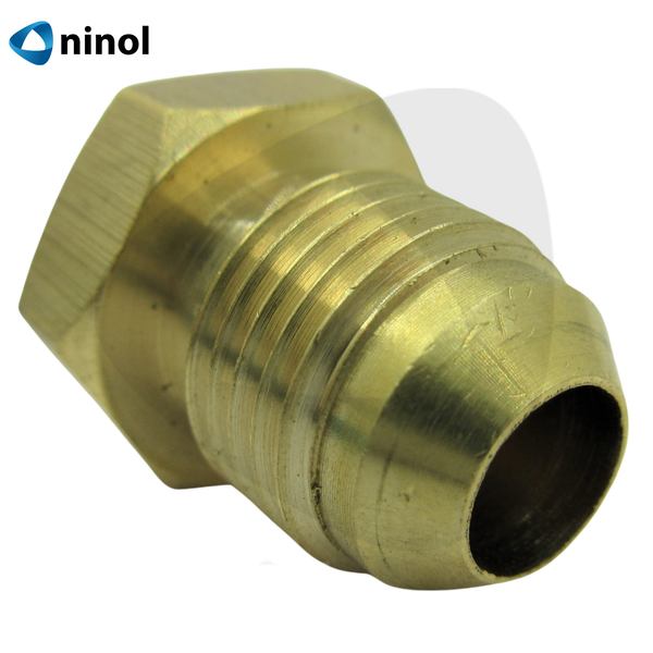 Nối ống đồng bít ren ngoài