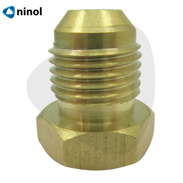 Nối ống đồng bít ren ngoài