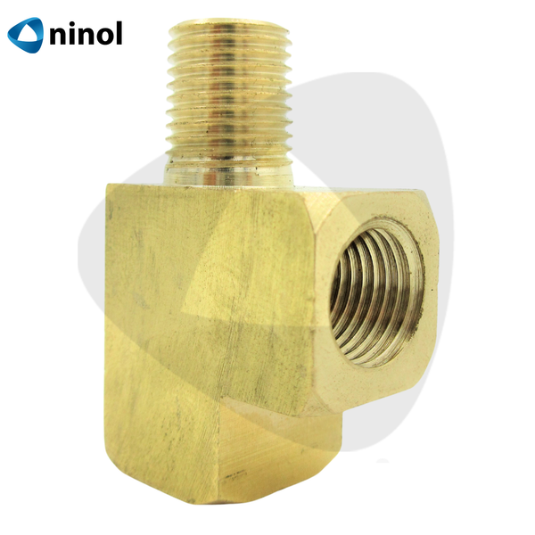 Nối thau ngã 3 (2 đầu ren trong x ren ngoài xéo)