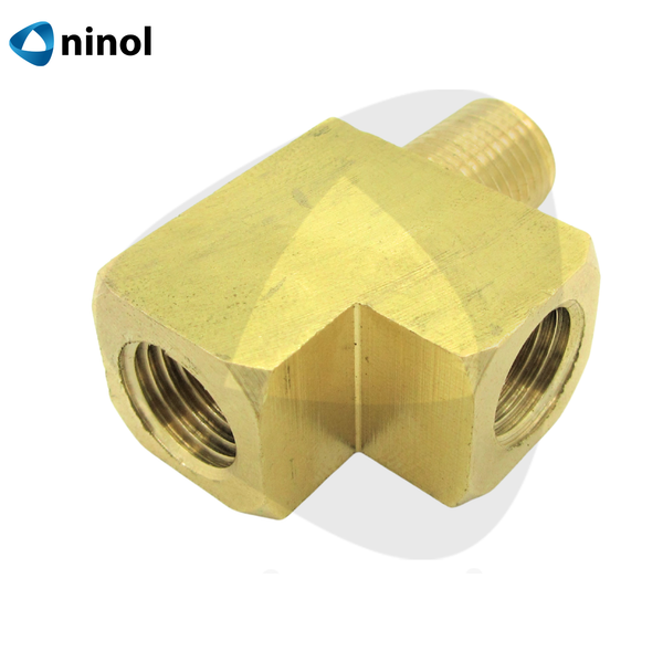 Nối thau ngã 3 (2 đầu ren trong x ren ngoài xéo)