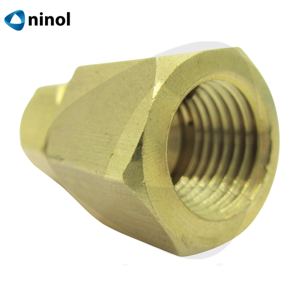 Nối thau ren trong siết ống cam