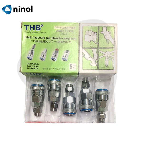 Khớp nối nhanh THB SF tự động thép