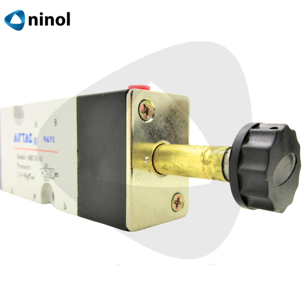 Van điện từ Airtac 5 ngã 1 đầu coil 4M