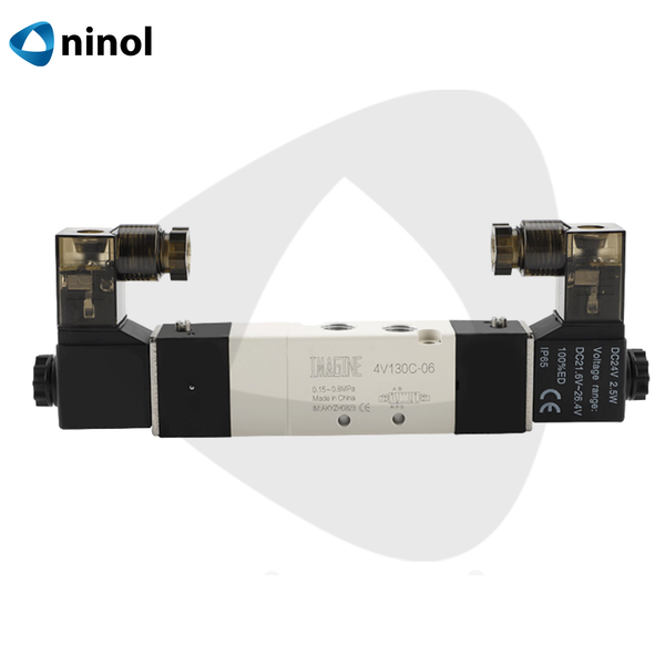 Van điện từ Airtac 5 ngã 2 đầu coil 3 vị trí