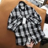  Sơ mi SANLANO dạ caro 