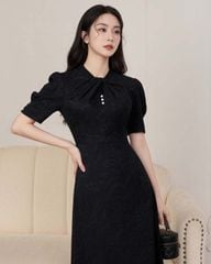 Đầm Nữ Thái Tuấn Gấm Ngọc Tuyết Dáng Chữ A 1M080040