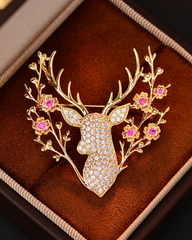 Cài Áo Antler Bloom