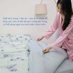 Bộ Chăn Ga Gối Nin House Pristine NP8915