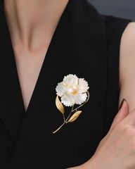 Cài Áo Pearlescent Flower