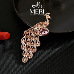Cài Áo Nữ Meri Graceful Peacock