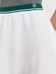 Chân Váy Mini Xòe Phối Viền