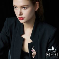 Cài Áo Nữ Meri Graceful Peacock