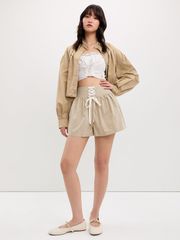 Quần Short Đan Dây