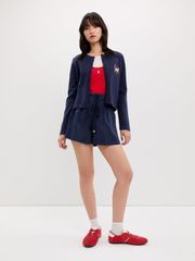 Quần Short Đan Dây