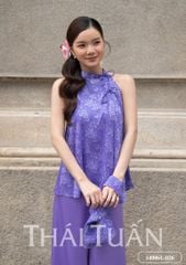 Set Áo Yếm Nữ Thái Tuấn Hoa Màu Tím 14006L026