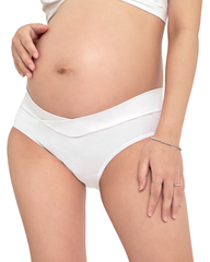 Quần Lót Dành Cho Mẹ Bầu Cạp Chéo Vải Sợi Cotton Lụa Miley Nature Miley Lingerie PRC0200