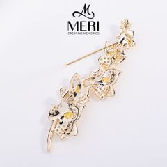 Cài Áo Nữ Meri Ivy Leaf