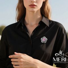 Cài Áo Nữ Meri Gleaming Rose