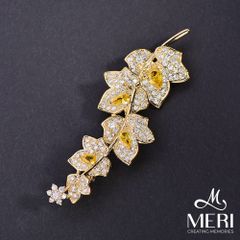 Cài Áo Nữ Meri Ivy Leaf