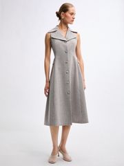 Đầm Dạ Cổ Vest