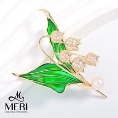 Cài Áo Nữ Meri Elegant Bellflower