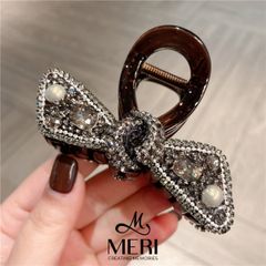 Kẹp Tóc Nữ Meri Sparkling Bow