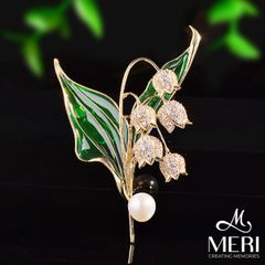 Cài Áo Nữ Meri Elegant Bellflower