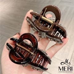 Kẹp Tóc Nữ Meri Sparkling Bow