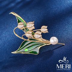 Cài Áo Nữ Meri Elegant Bellflower