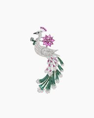 Cài Áo Peacock Bloom