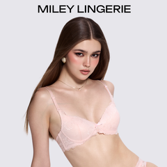 Combo 2 Áo Ngực Ren Không Gọng Mút Mỏng Miley Lingerie BRL02005-BRL09005
