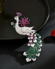 Cài Áo Peacock Bloom