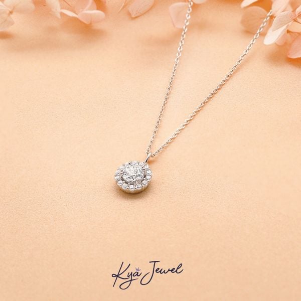 Dây chuyền Nữ KYA JEWEL Halo Circle