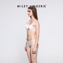 Bộ Đồ Lót Áo Ngực Nữ Miley Lingerie Ren Zig Zag Likia Có Gọng Mút Mỏng