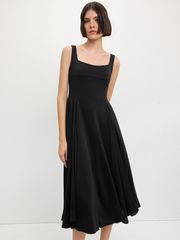 Đầm 2 Dây Cổ Vuông