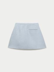 Chân Váy Dạ Dáng Chữ A Xẻ Tà