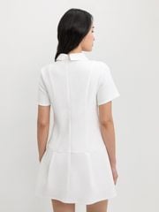 Đầm Dạ Phối Khuy Kim Loại