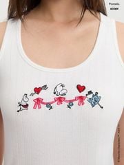 Áo Ba Lỗ Thêu Moomin