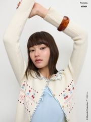 Áo Cardigan Họa Tiết Moomin