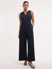 Jumpsuit Dáng Suông Cổ V