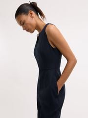 Jumpsuit Dáng Suông Cổ V
