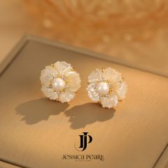 Hoa Tai Nữ Kya Jewel Apricot Blossom